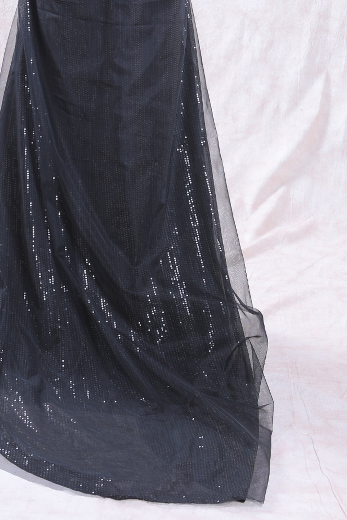 Mermaid Sequenced Black Gown