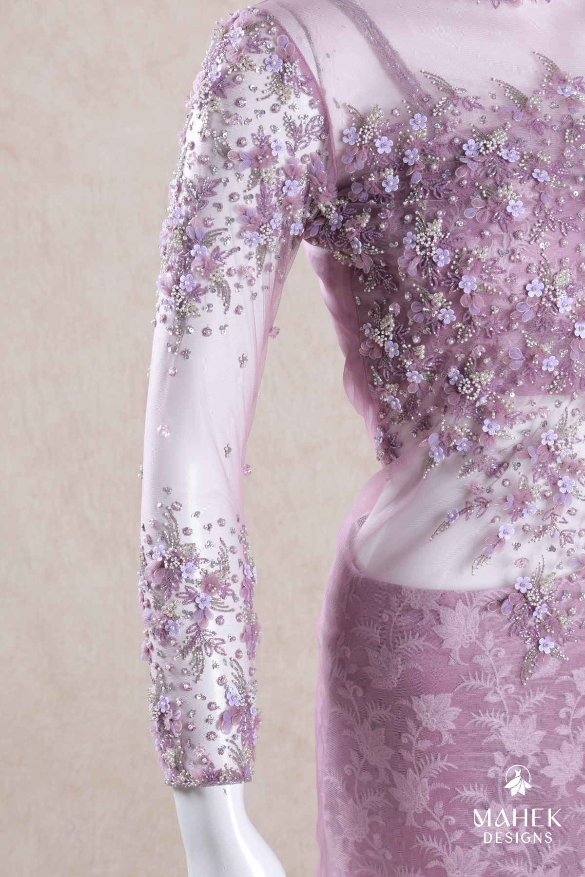 Lilac Aline Gown