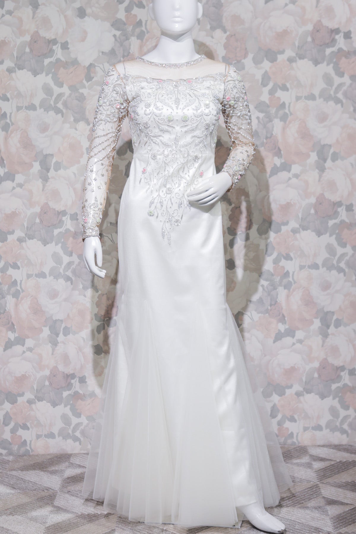 Bridal White Gown
